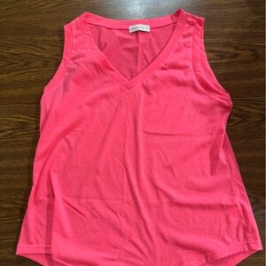Pink Sleeveless Top
